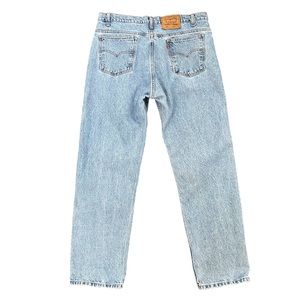 Vintage 1992 Levi’s 505 Orange Tab Classic Straight Leg Jeans / 38 X 30 Mexico